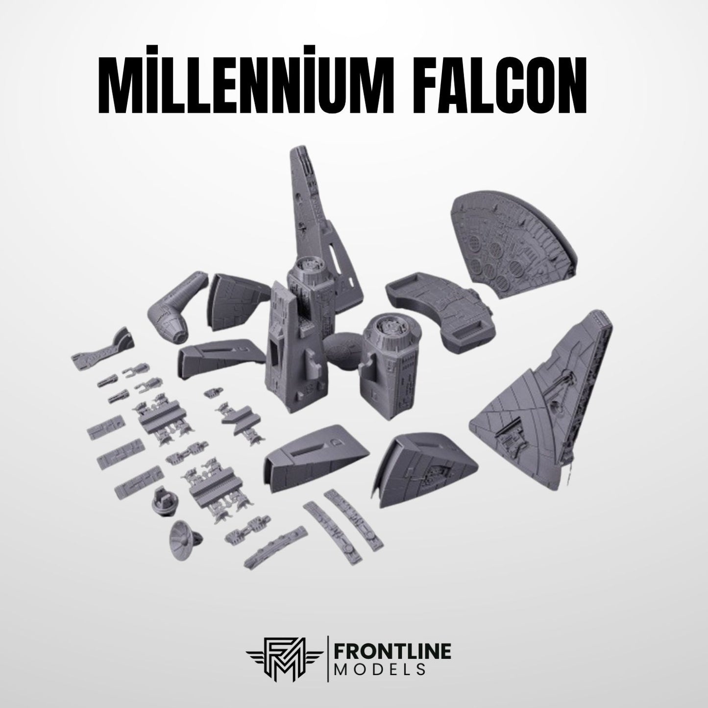 Millennium Falcon - 1/144 Ölçek Koleksiyon Modeli