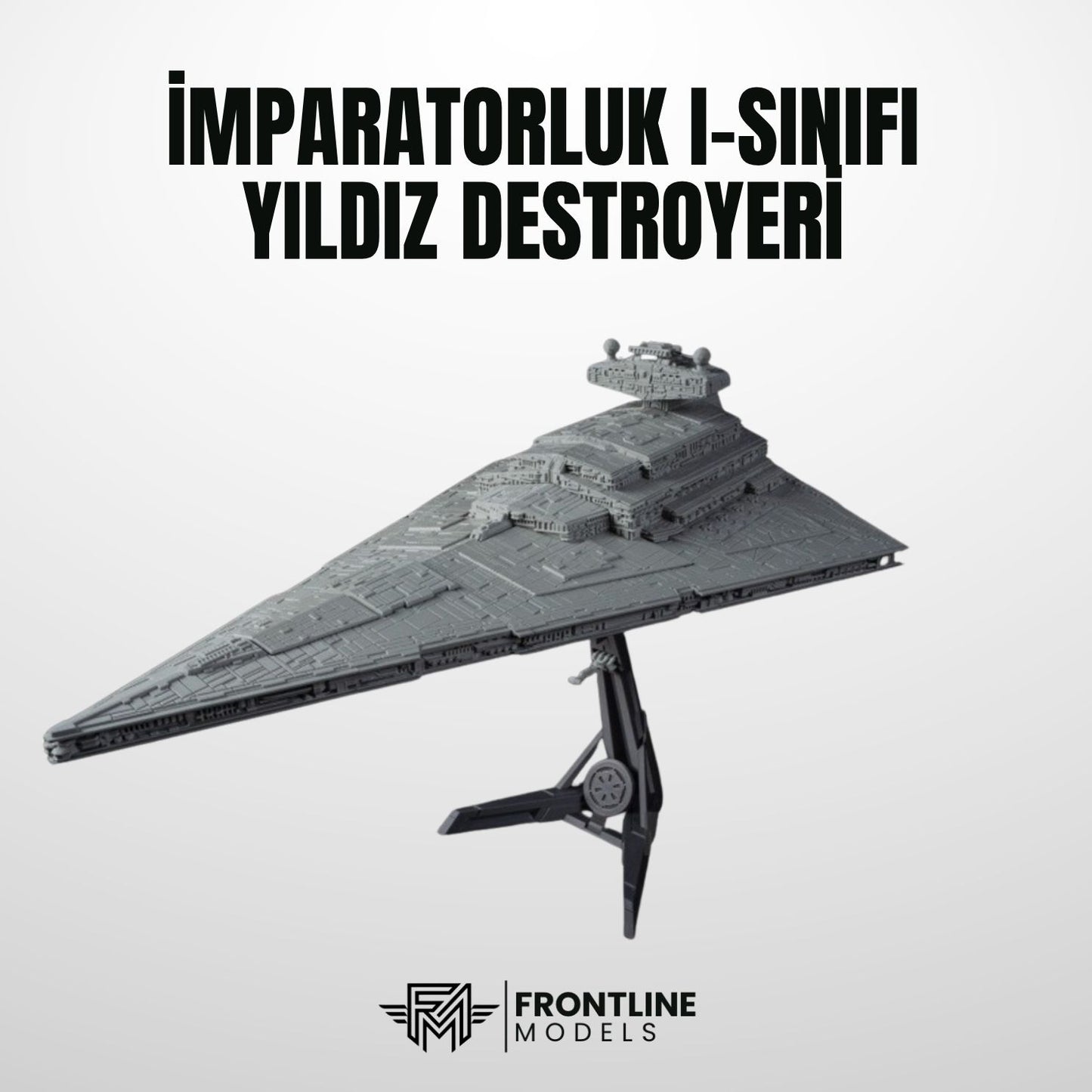 Imperial Star Destroyer - 1/4500 Ölçek Dev Boy Koleksiyon Modeli