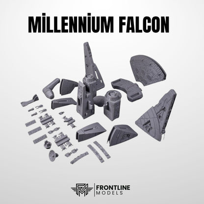 Millennium Falcon - 1/144 Ölçek Koleksiyon Modeli