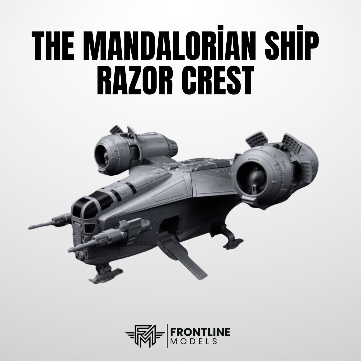 The Mandalorian Ship Razor Crest