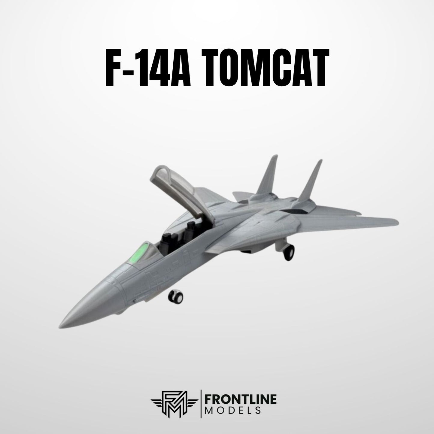 F-14A Tomcat - 1/48 Ölçek Dev Boy Askeri Model