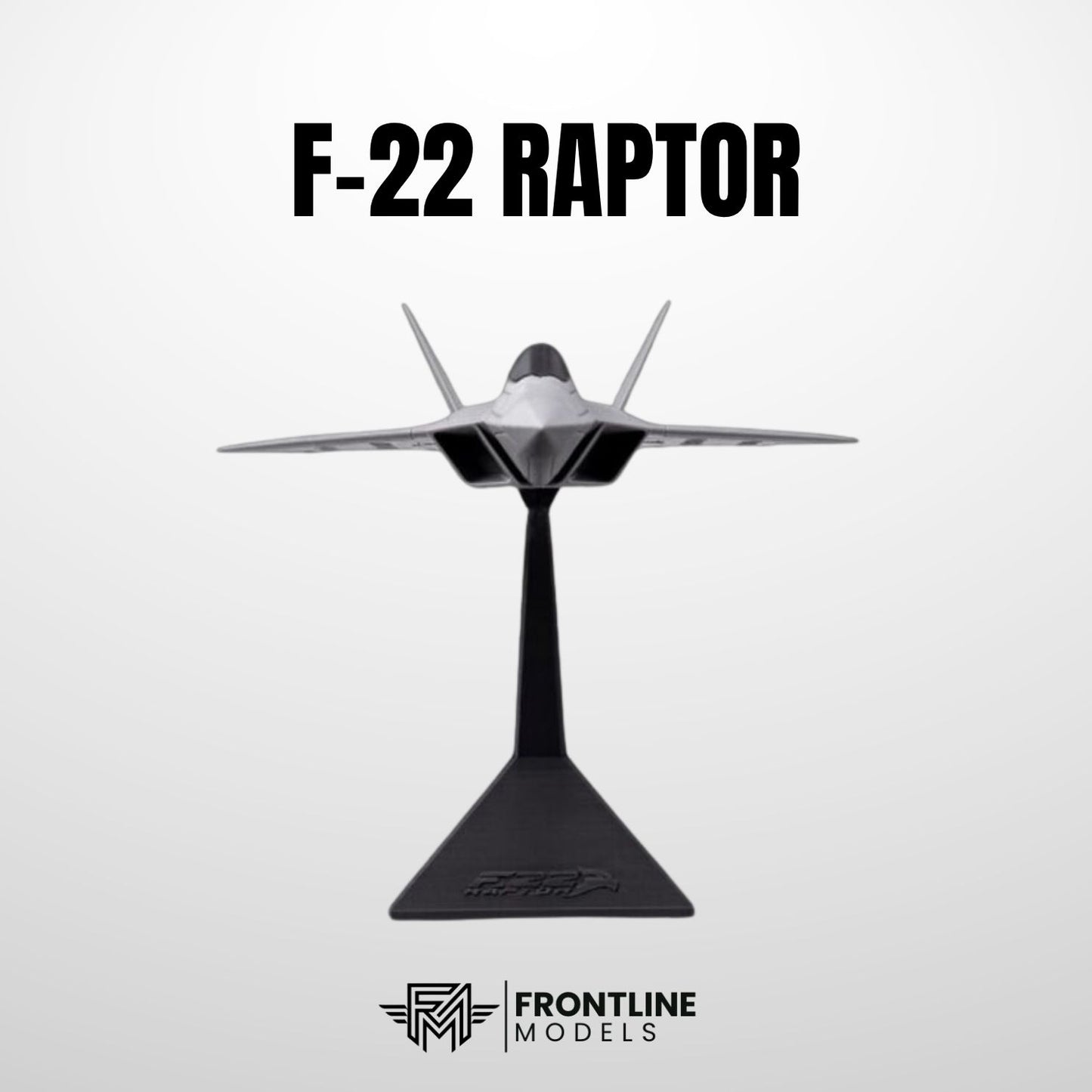 F-22 Raptor - 1/72 Ölçek Ultra Detaylı Askeri Model