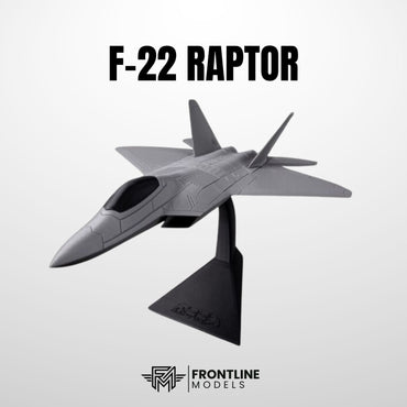 F-22 Raptor - 1/72 Ölçek Ultra Detaylı Askeri Model