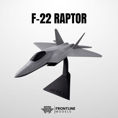 F-22 Raptor - 1/72 Ölçek Ultra Detaylı Askeri Model