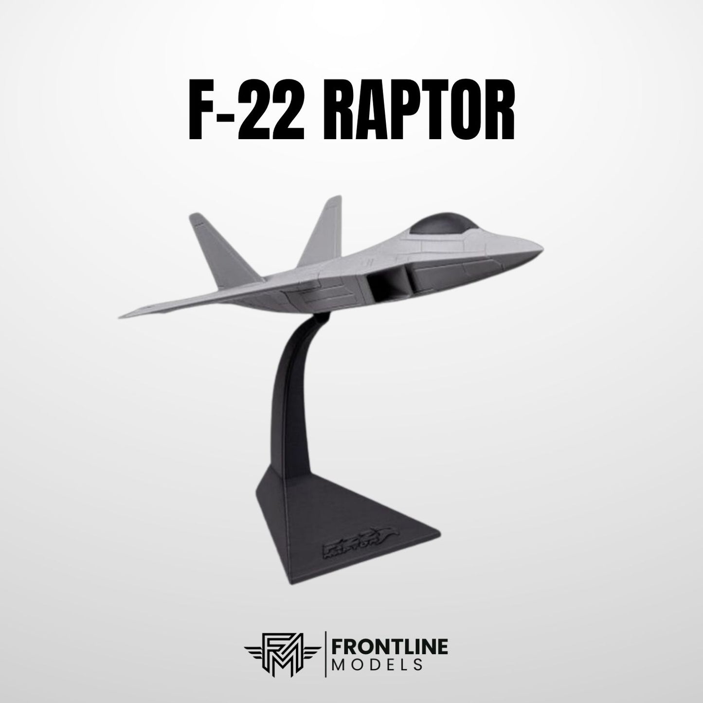 F-22 Raptor - 1/72 Ölçek Ultra Detaylı Askeri Model