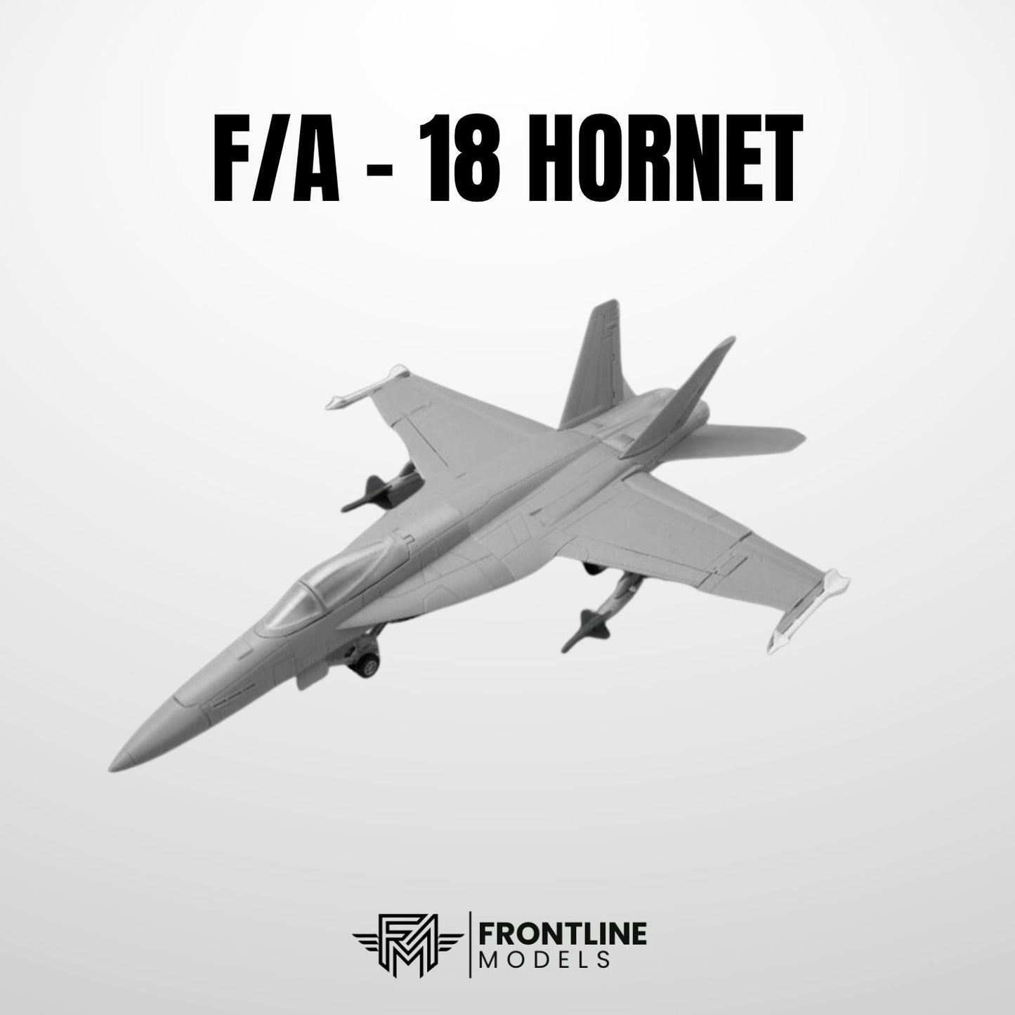 F/A-18 Hornet - 1/48 Ölçek Büyük Boy Askeri Model