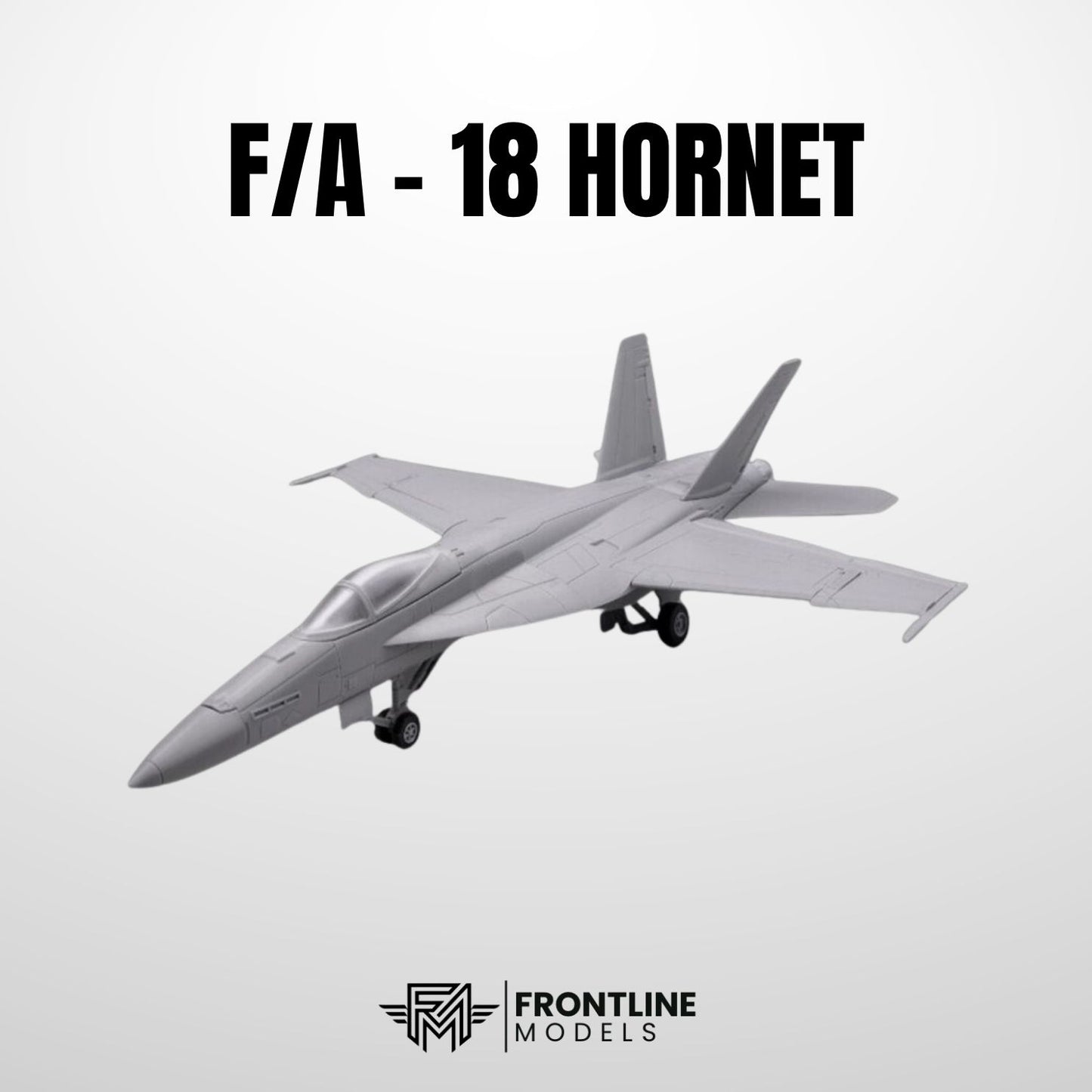F/A-18 Hornet - 1/48 Ölçek Büyük Boy Askeri Model