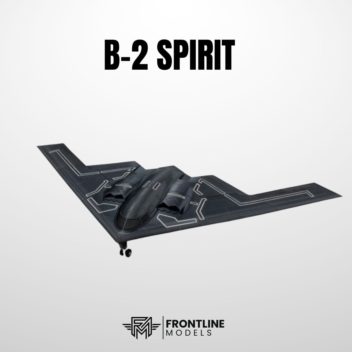 B-2 Spirit  Bombardıman Uçağı – 1/100 Ölçekli Model