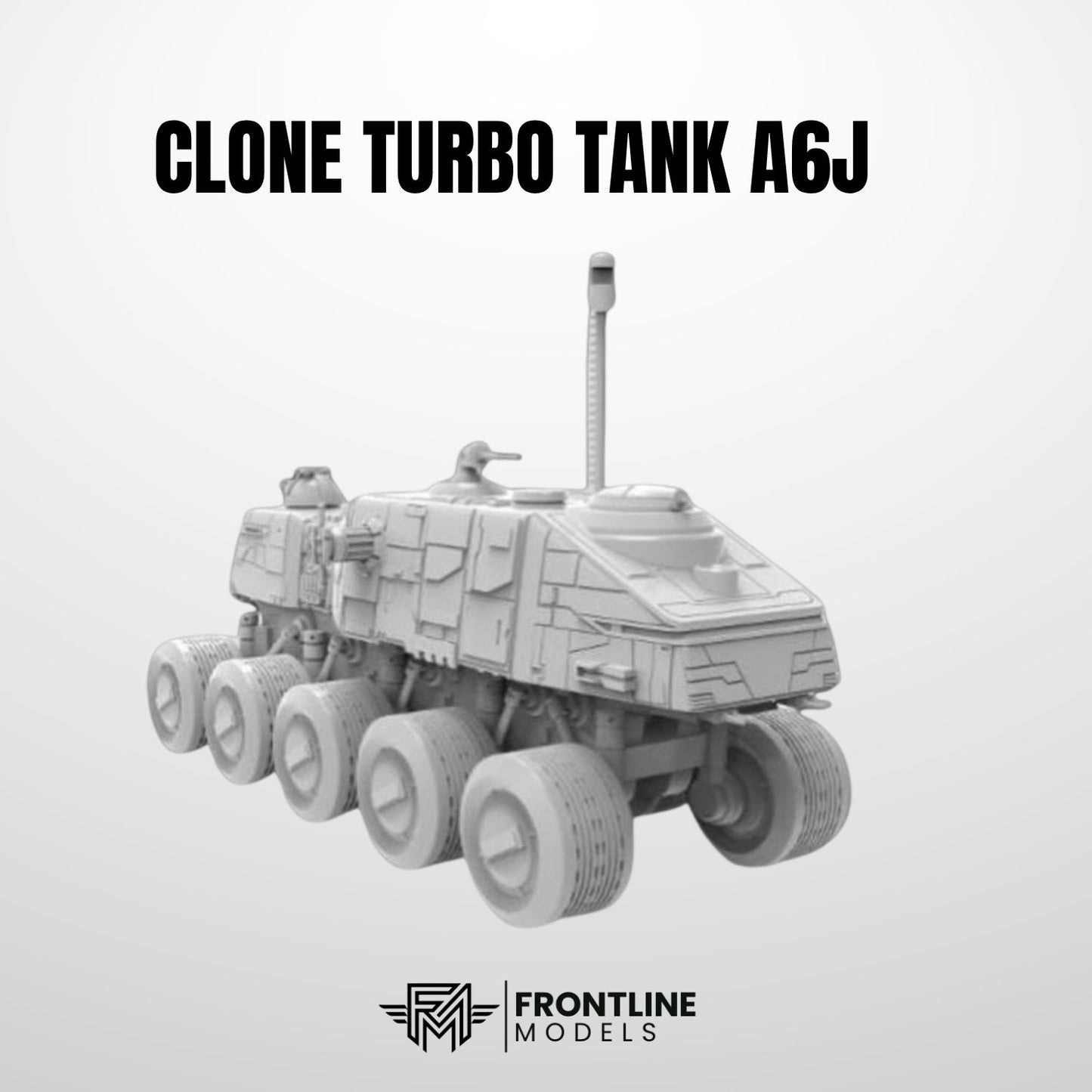 Clone Turbo Tank A6J - 1/48 Ölçek Dev Boy Ağır Zırhlı Savaş Aracı